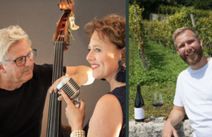 Jazz: Angèle Thijs (Vocals) und Jürg Freudiger (Kontrabass) & Wine: Nick Bösiger